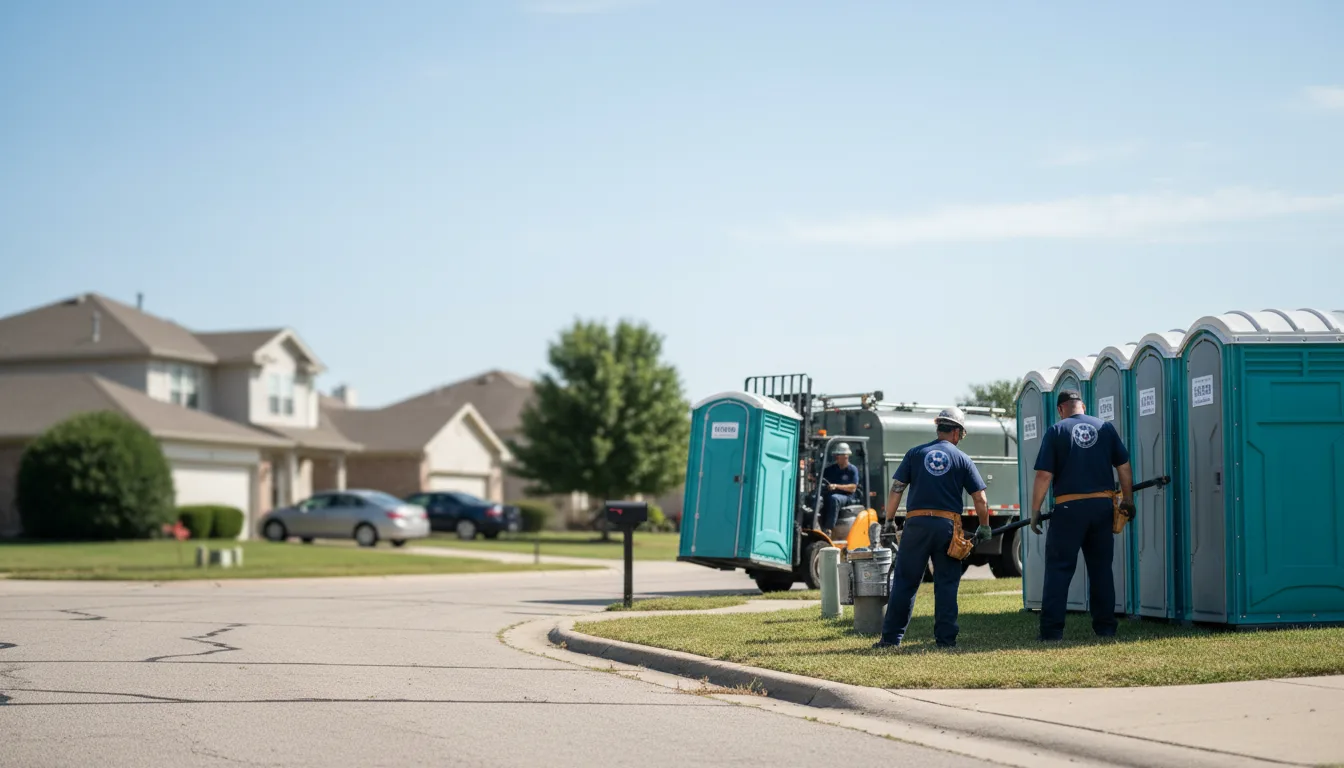 Porta Potty Rental in Deerfield, MI near me
